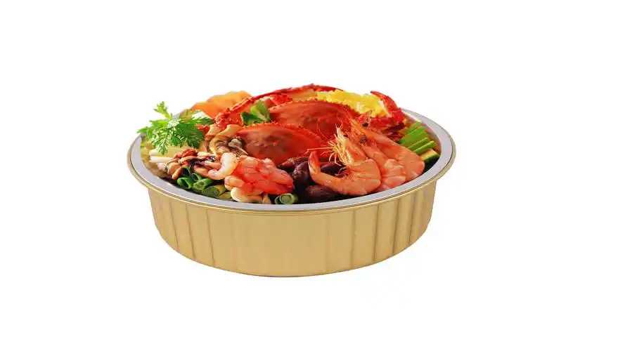 全自動鋁箔盒灌裝機——預制菜量產(chǎn)包裝的“智能革命”